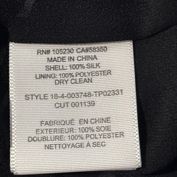 Joie Women's Silk Flowy Sleeveless Mock Neck Blouse Top Cami Suit Career XL - Picture 15 of 15